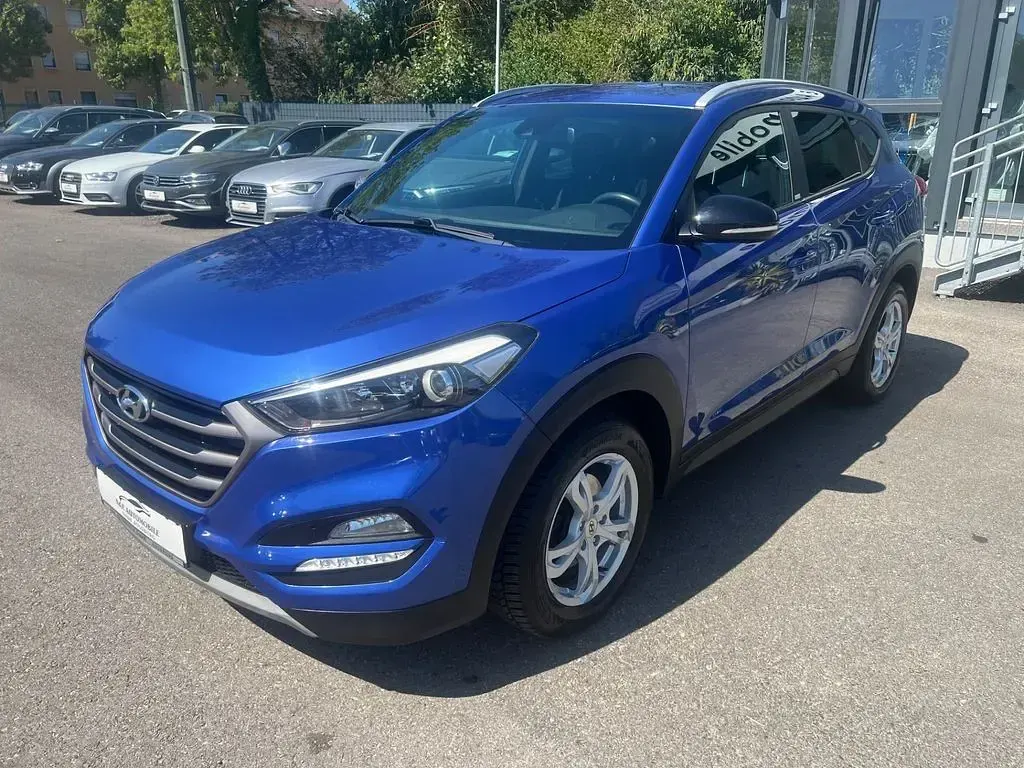 Gebraucht Hyundai Tucson Passion 177 PS (130 kW) 2018 Blau SUV