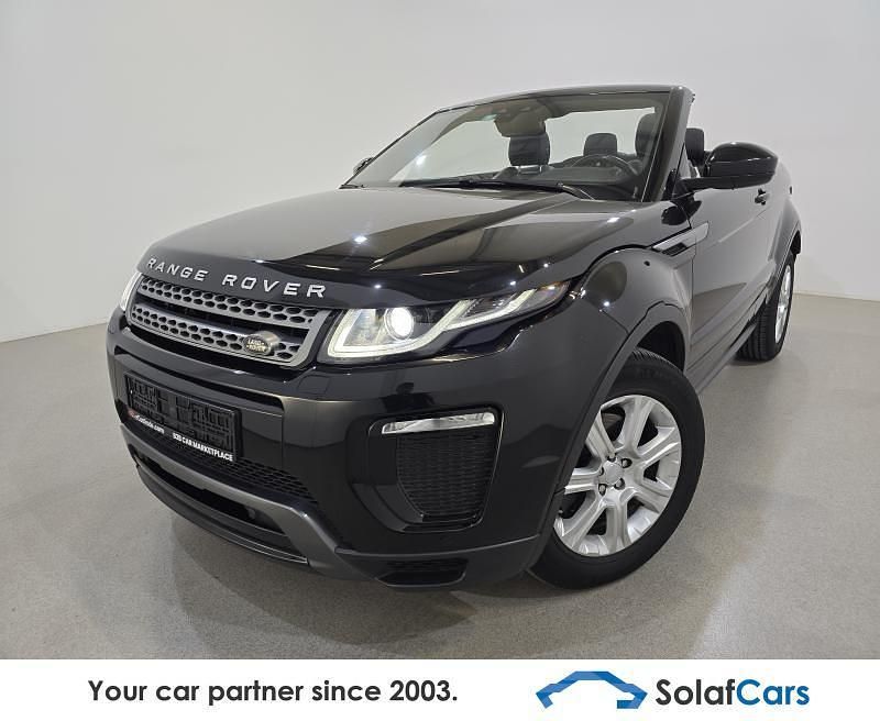 Schwarz Gebraucht 2017 Land Rover Range Rover evoque Dynamic Cabrio | 20.449 € (Fairer Preis) - Bild 1/4