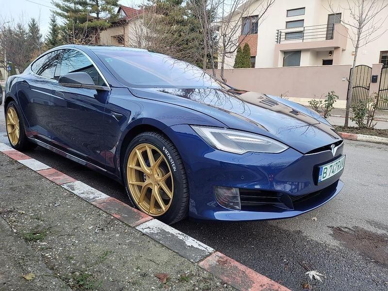 Gebraucht Tesla Model S 235 kW (320 PS) 2017 Blau Kleinwagen