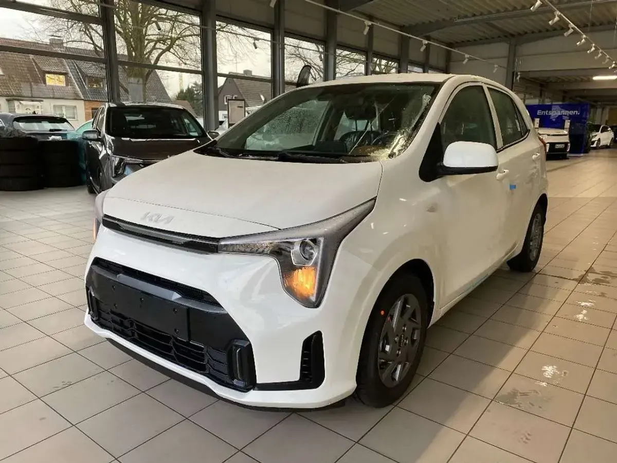 Uusi Kia Picanto Vision 68 HP (50 kW) 2025 Valkoinen Viistoperä