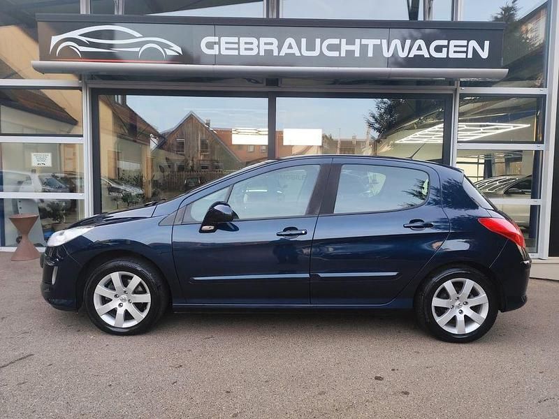 Gebraucht Peugeot 308 120 PS (88 kW) 2009 Blau Limousine