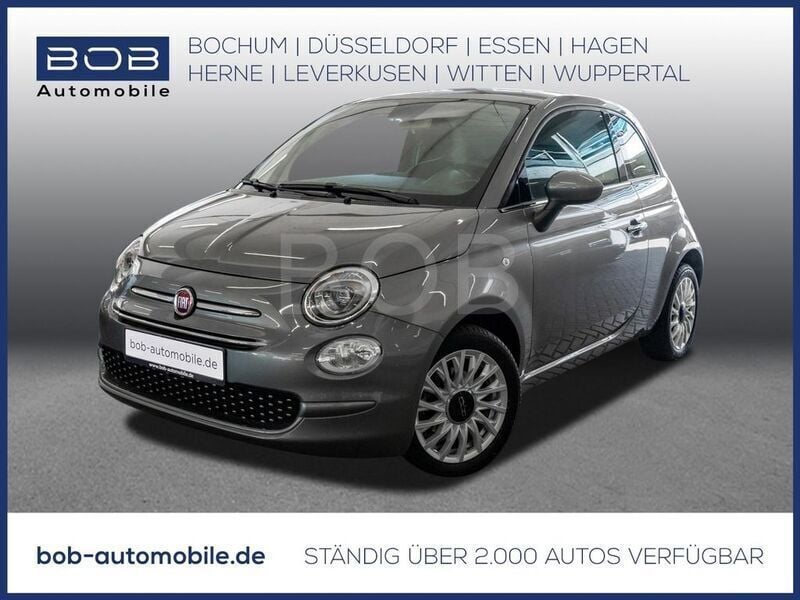 Pompei graumetallic (grau) Gebraucht 2018 Fiat 500 Lounge Kleinwagen | 10.888 € (Fairer Preis) - Bild 1/3