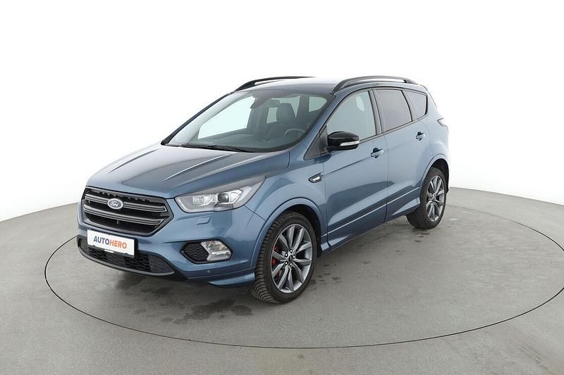 Blau Gebraucht 2019 Ford Kuga ST-Line SUV | 20.540 € (Etwas zu teuer) - Bild 1/3