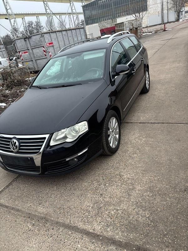 Schwarz Gebraucht 2008 VW Passat Sportline Kombi | 1.499 € (Superpreis) - Bild 1/4