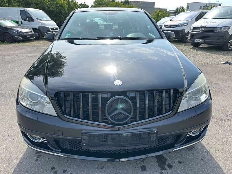 Schwarz Gebraucht 2008 Mercedes C180 Limousine | 4.990 € (Guter Preis) - Bild 1/4