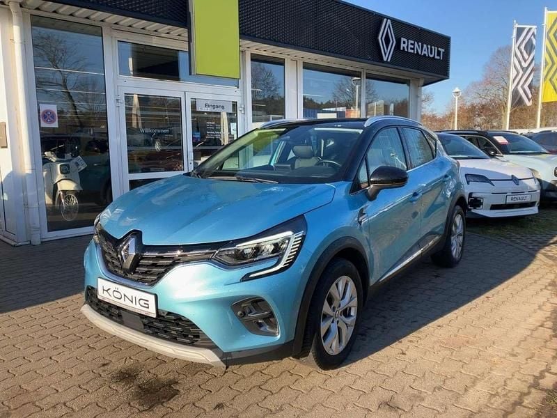 Blue rqt + black gne Gebraucht 2020 Renault Captur Intens SUV | 17.999 € (Fairer Preis) - Bild 1/4