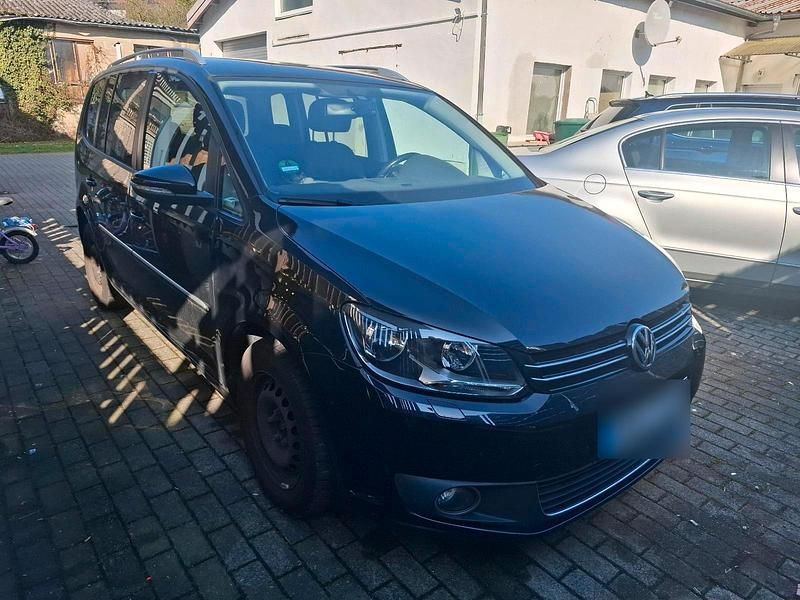 Gebraucht VW Touran Highline 77 PS (56 kW) 2012 Schwarz Van / Kleinbus