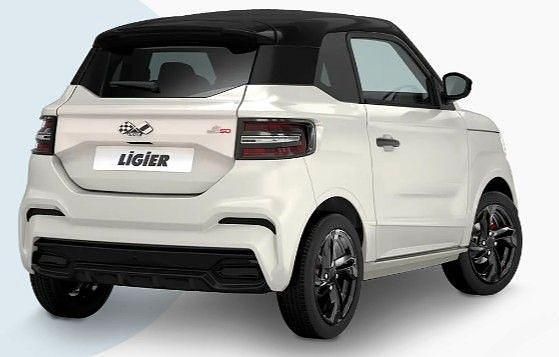 Neu Ligier JS50 2025 Weiß Kleinwagen