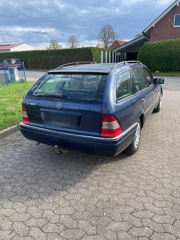 Gebraucht Mercedes C180 Elegance 122 PS (89 kW) 1997 Blau Kombi