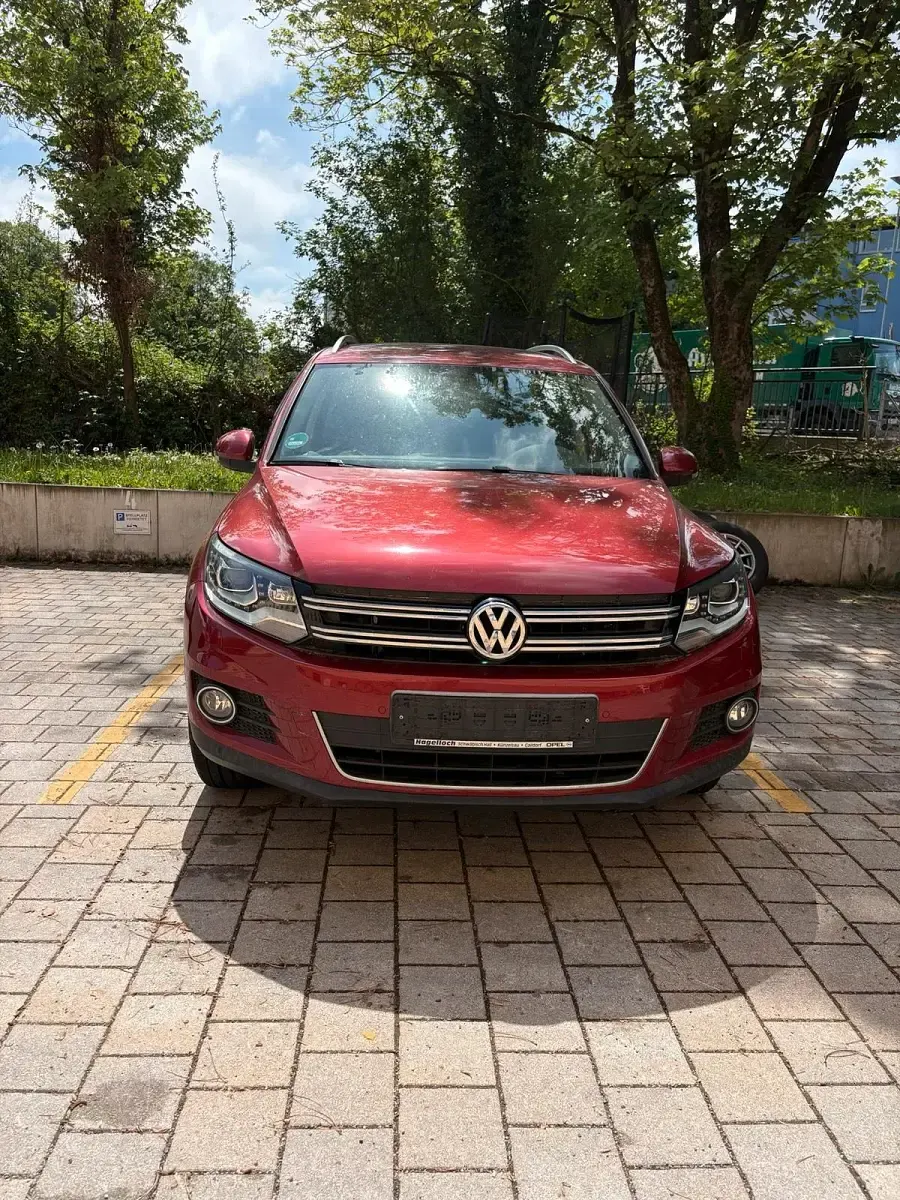 Gebraucht VW Tiguan Sport 170 PS (125 kW) 2012 Rot SUV
