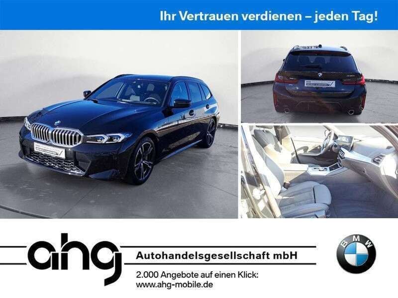 Schwarz Gebraucht 2024 BMW 330 M Sport Kombi | 40.950 € (Superpreis) - Bild 1/4