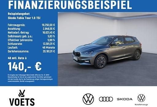 Gebraucht Skoda Fabia Tour 95 PS (69 kW) 2025 Grau Kleinwagen