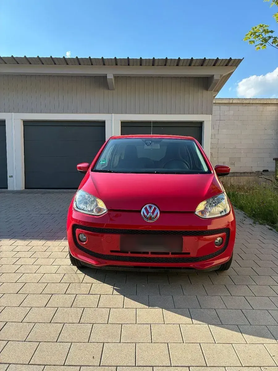 Gebraucht VW up! 75 PS (55 kW) 2012 Rot Kleinwagen