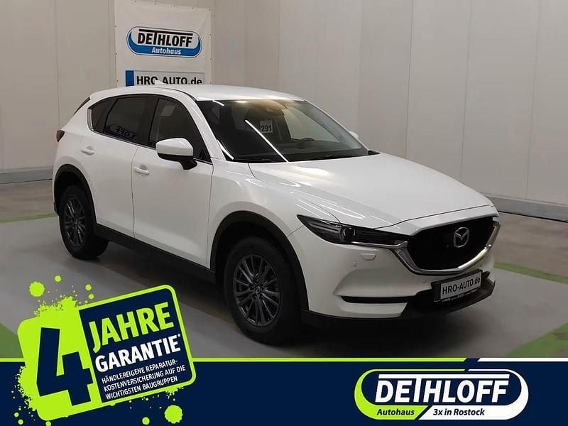 Gebraucht Mazda CX-5 Exclusive 194 PS (142 kW) 2020 Weiß SUV