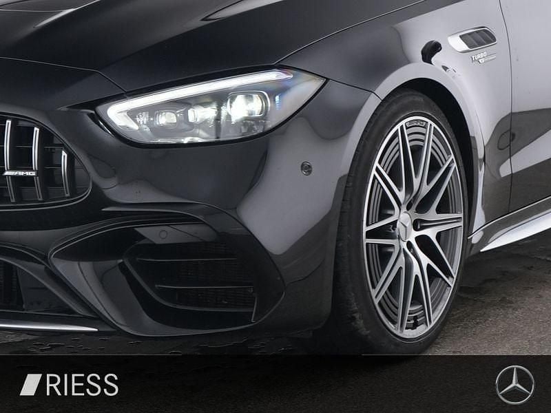 Gebraucht Mercedes C63 AMG AMG 476 PS (350 kW) 2024 Metalliclack obsidianschwarz Limousine