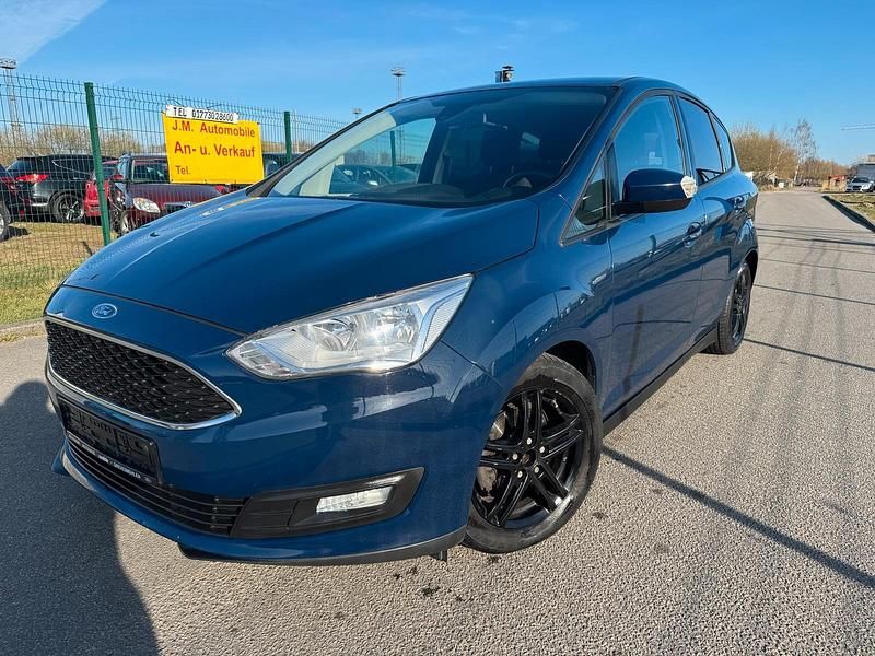 Blau Gebraucht 2016 Ford C-MAX Van / Kleinbus | 6.980 € - Bild 1/4