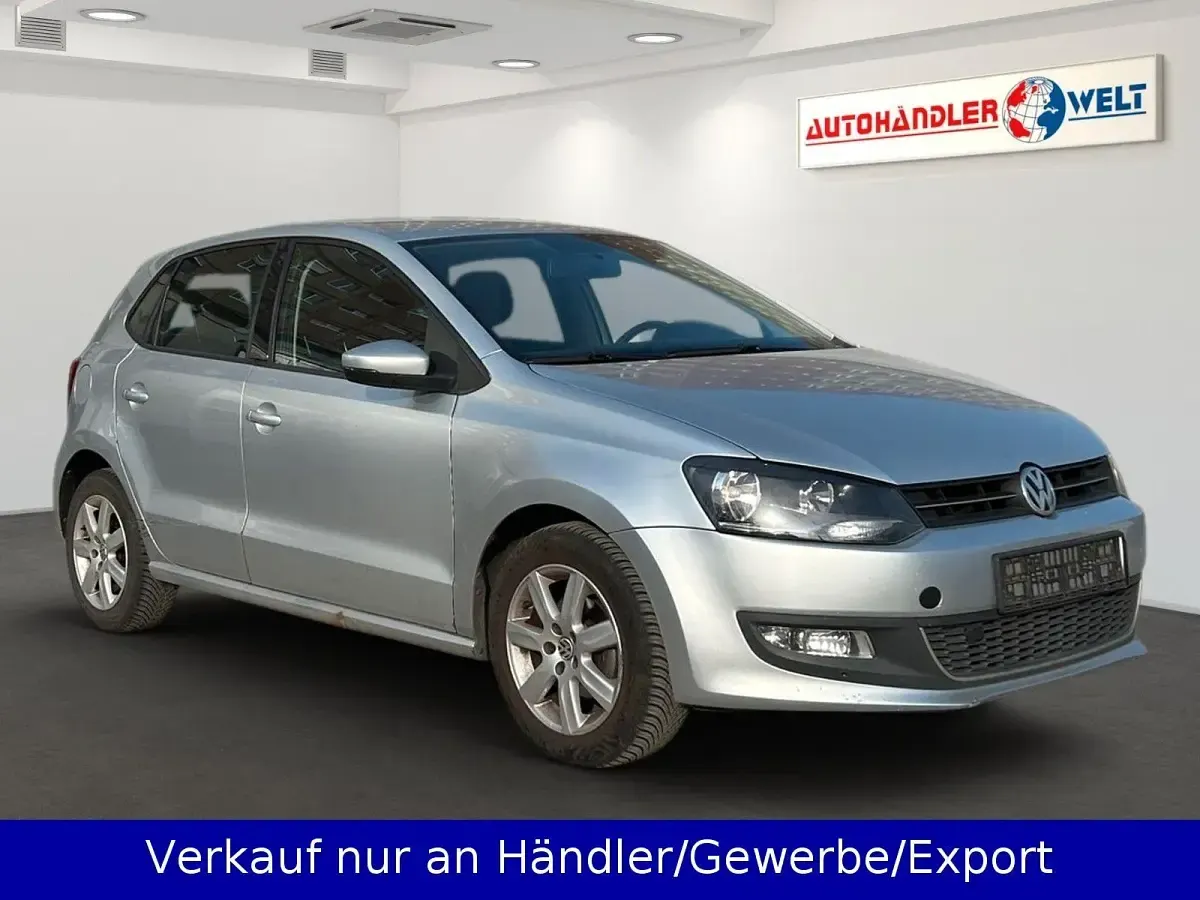 Gebraucht VW Polo Highline 86 PS (63 kW) 2010 Silber Kleinwagen