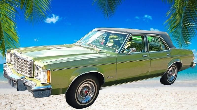 Grün Gebraucht 1975 Ford Granada Limousine | 12.000 € - Bild 1/4