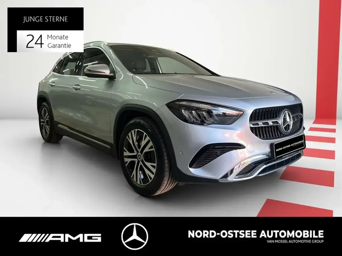 Gebraucht Mercedes GLA200 Progressive 163 PS (119 kW) 2025 Metalliclack hightechsilber SUV