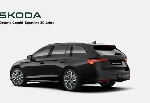 Neu Skoda Octavia SportLine 150 PS (110 kW) 2026 Schwarz Kombi