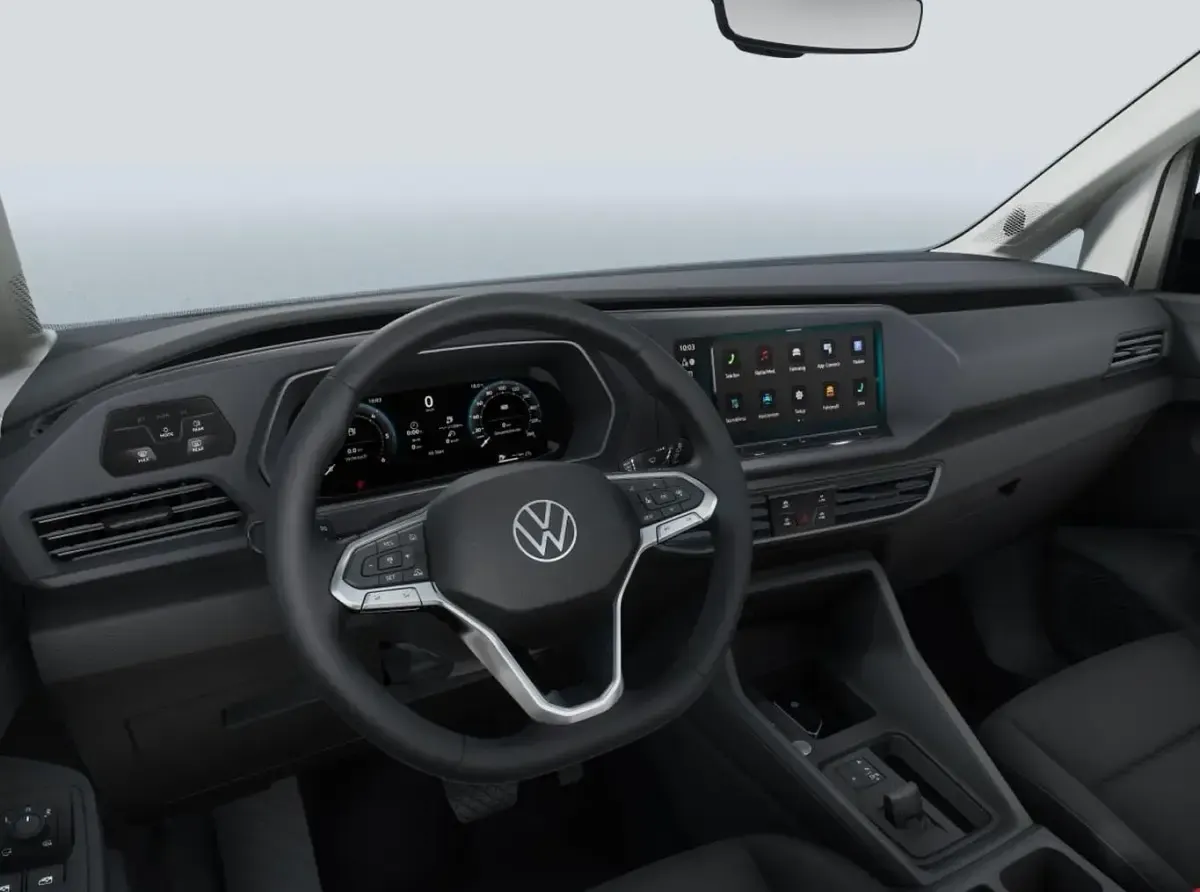 Nowe VW Caddy Maxi 150 KM (110 kW) 2025 Czarny Minivan