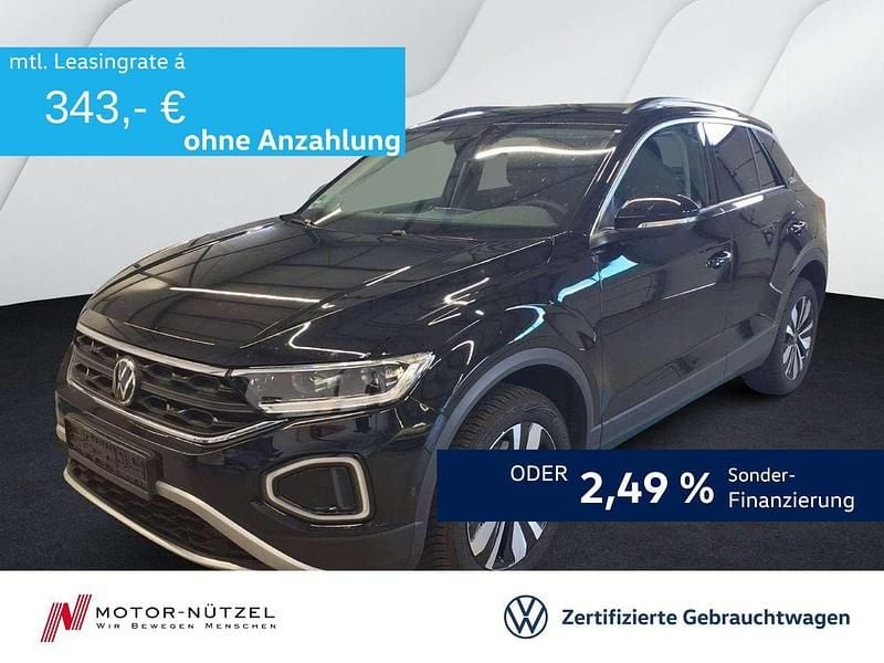 Schwarz Gebraucht 2025 VW T-Roc Goal SUV | 30.830 € (Superpreis) - Bild 1/4