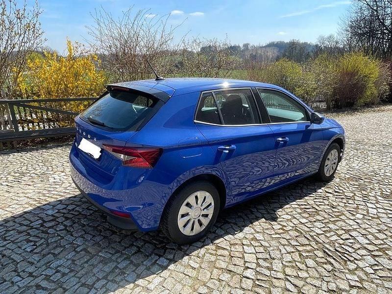 Usado Skoda Fabia Active 65 HP (47 kW) 2023 Azul Citadino