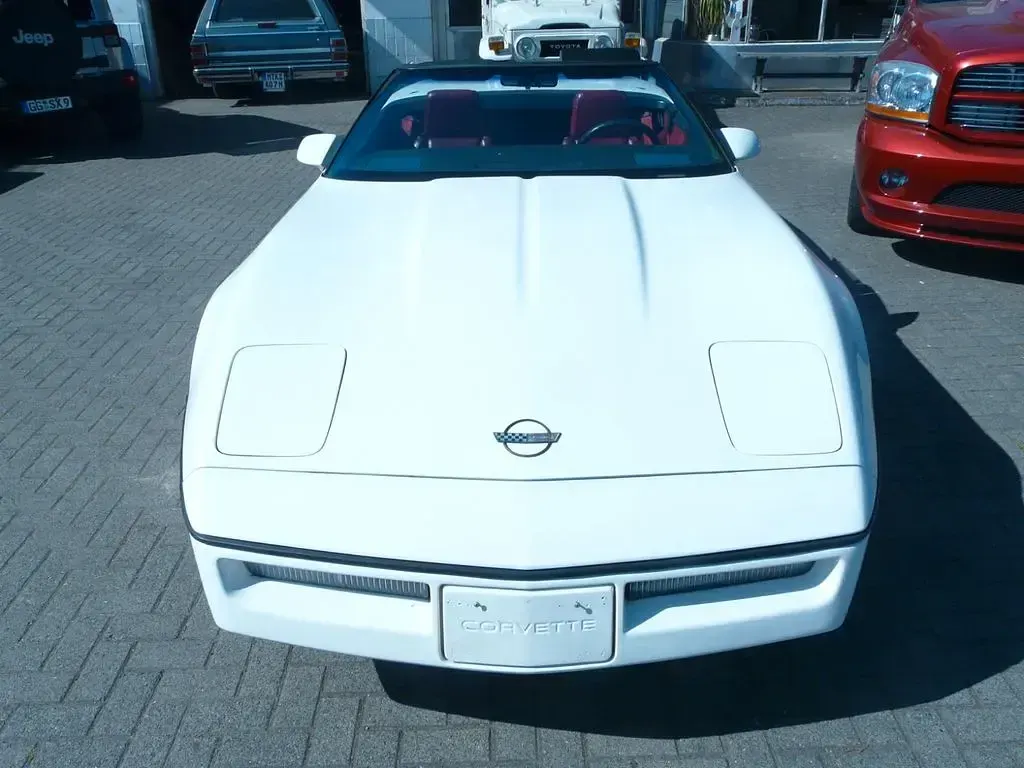 Gebraucht Corvette C4 250 PS (183 kW) 1991 Weiß Cabrio