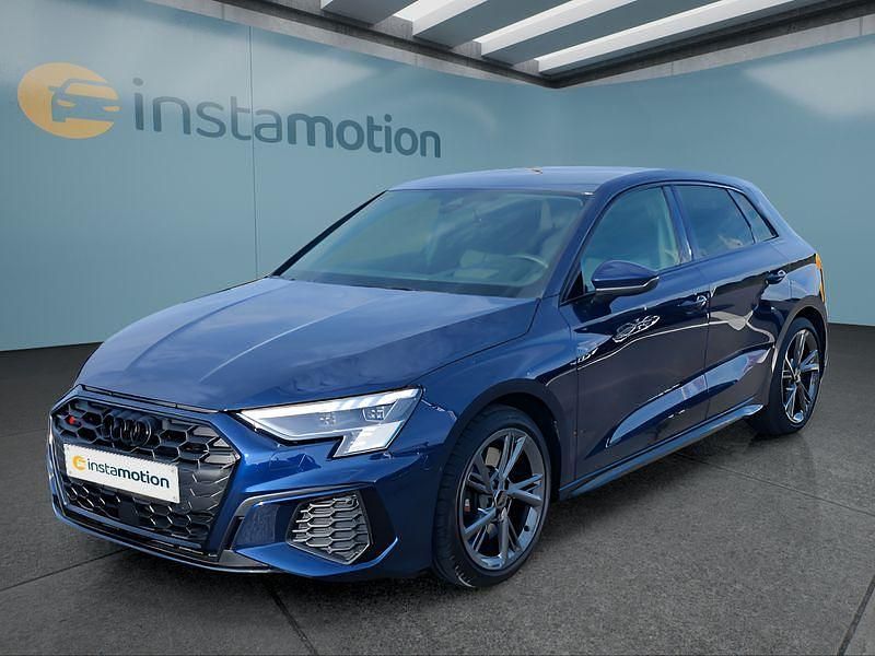 Blau Gebraucht 2024 Audi S3 Sportback Kleinwagen | 44.499 € (Fairer Preis) - Bild 1/3