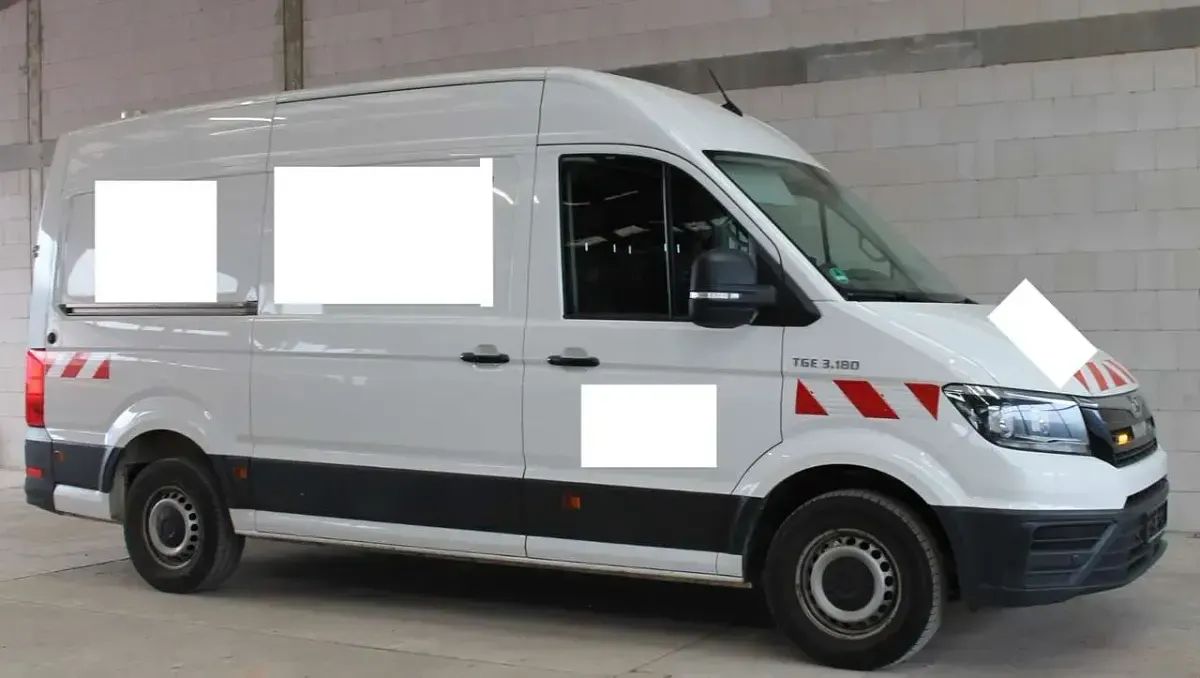 Second-hand MAN TGE 177 CP (130 kW) 2019 Alb Van