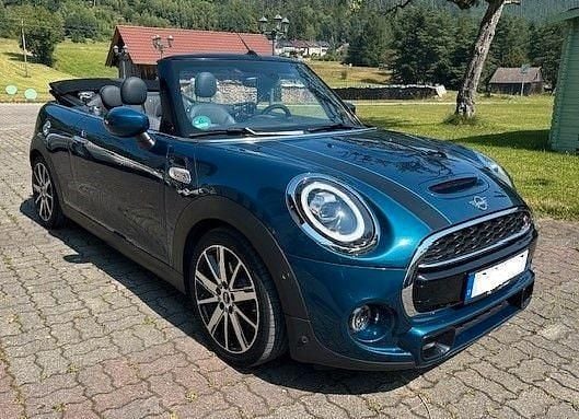 Blau Gebraucht 2020 Mini Cooper S Cabriolet Cabrio | 25.900 € (Fairer Preis) - Bild 1/4