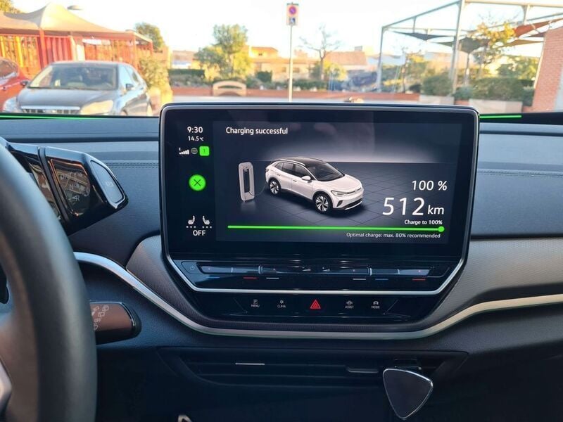 Weiß Gebraucht 2022 VW ID.4 Pro Performance SUV | 24.900 € (Superpreis) - Bild 1/4