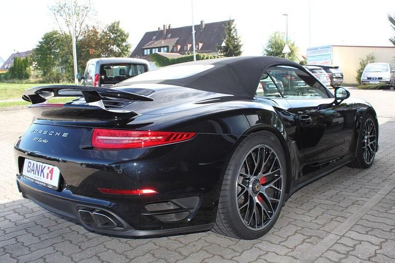 Gebraucht Porsche 911 Turbo Cabriolet Sport 521 PS (383 kW) 2014 Schwarz Cabrio