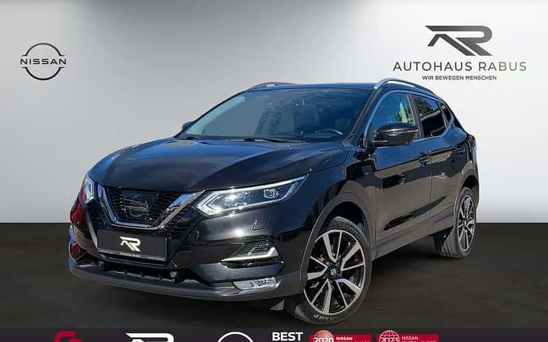 Schwarz Gebraucht 2018 Nissan Qashqai 360º SUV | 16.990 € (Etwas zu teuer) - Bild 1/4