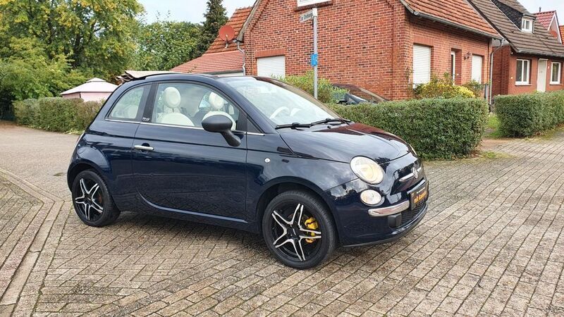 Gebraucht Fiat 500 Pop 69 PS (50 kW) 2011 Blau Cabrio