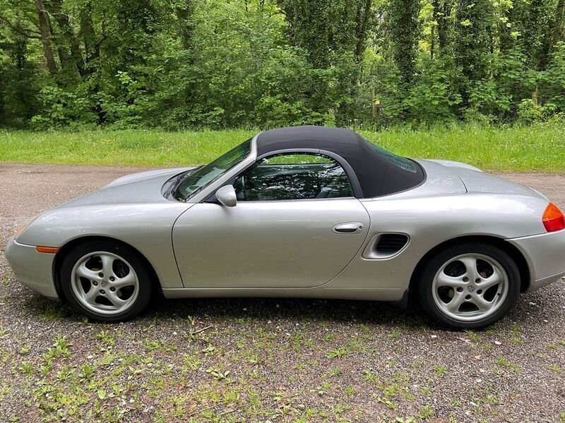 Silber Gebraucht 1997 Porsche Boxster Cabrio | 13.499 € (Superpreis) - Bild 1/4