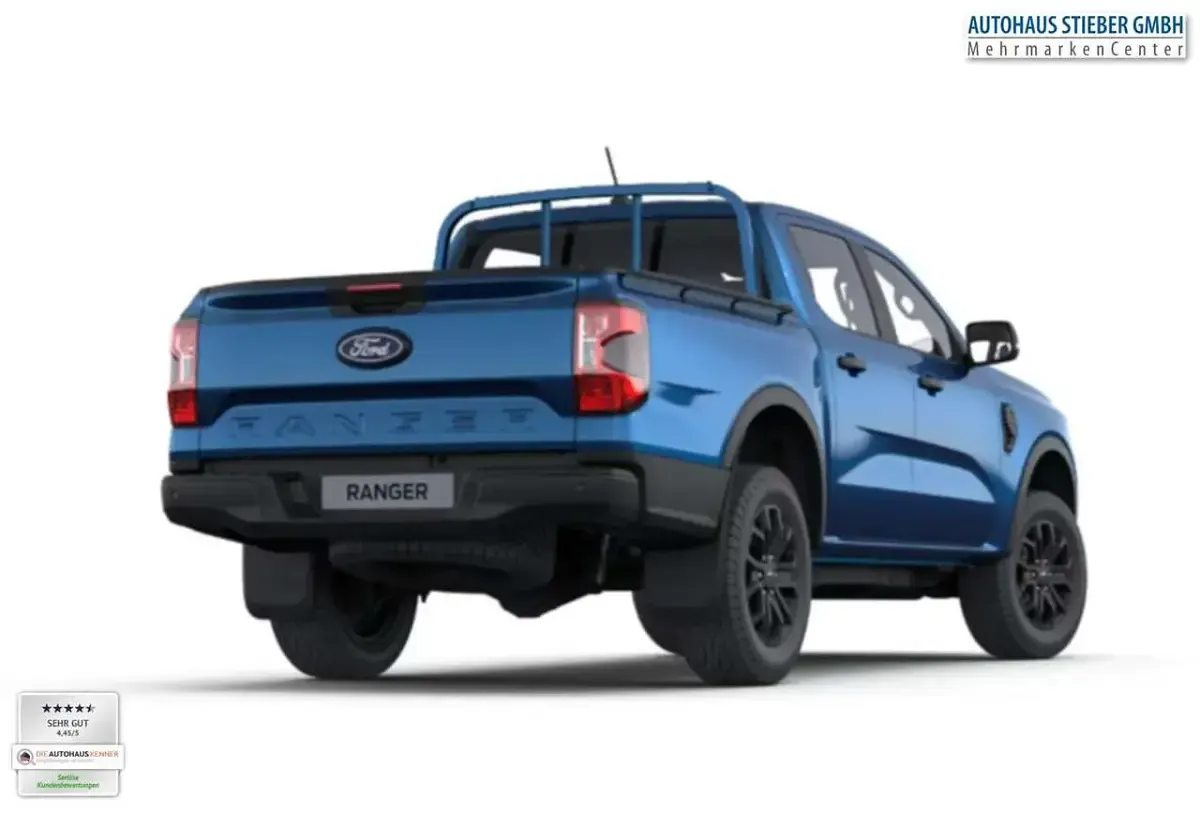 Nowe Ford Ranger XLT 170 KM (125 kW) 2026 Niebieski Pickup