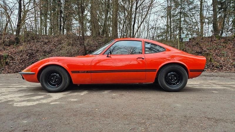 Gebraucht Opel GT 90 PS (66 kW) 1972 Orange Coupé