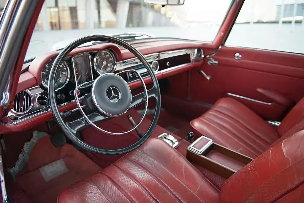 Gebraucht Mercedes SL280 150 PS (110 kW) 1965 Silber Cabrio