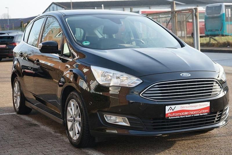 Gebraucht Ford C-MAX Titanium 120 PS (88 kW) 2015 Schwarz Van / Kleinbus