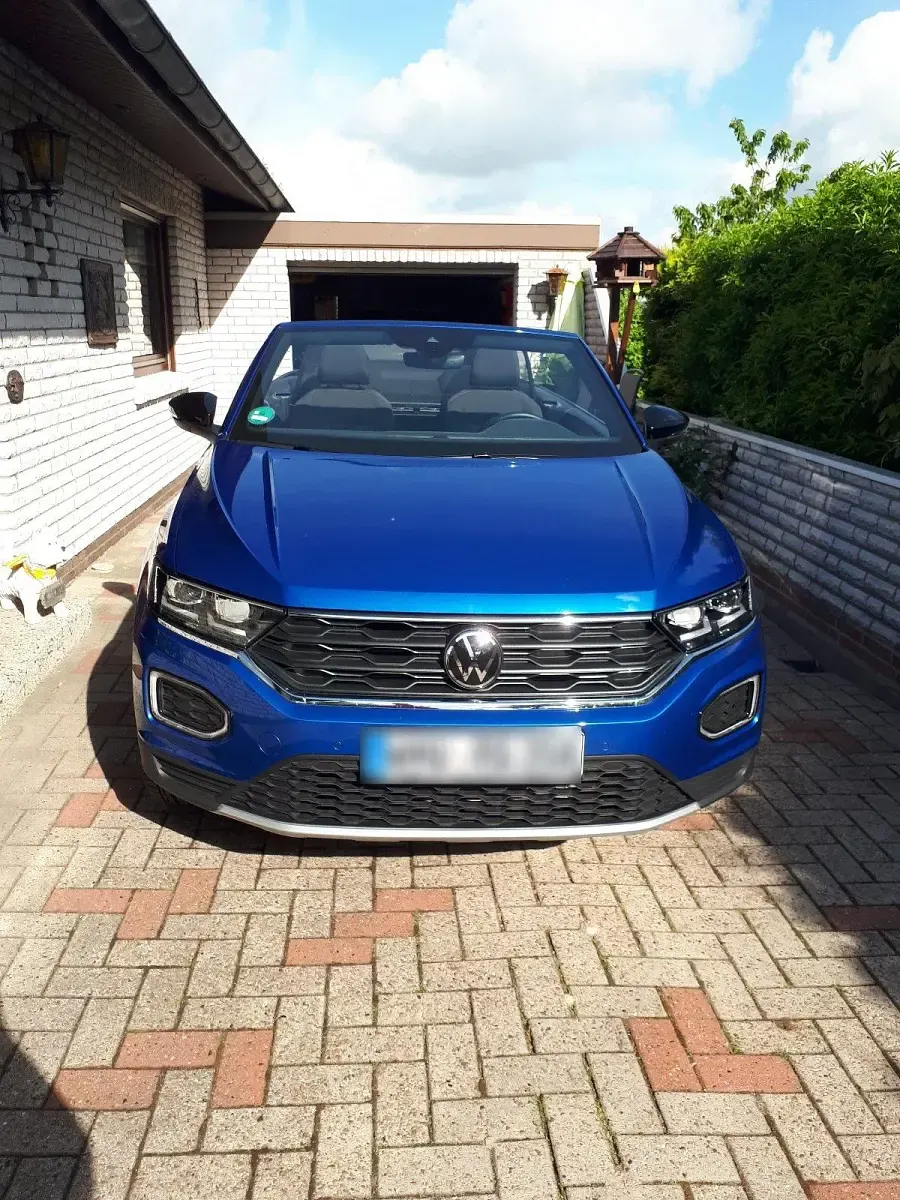 Gebraucht VW T-Roc R-line 150 PS (110 kW) 2021 Blau SUV