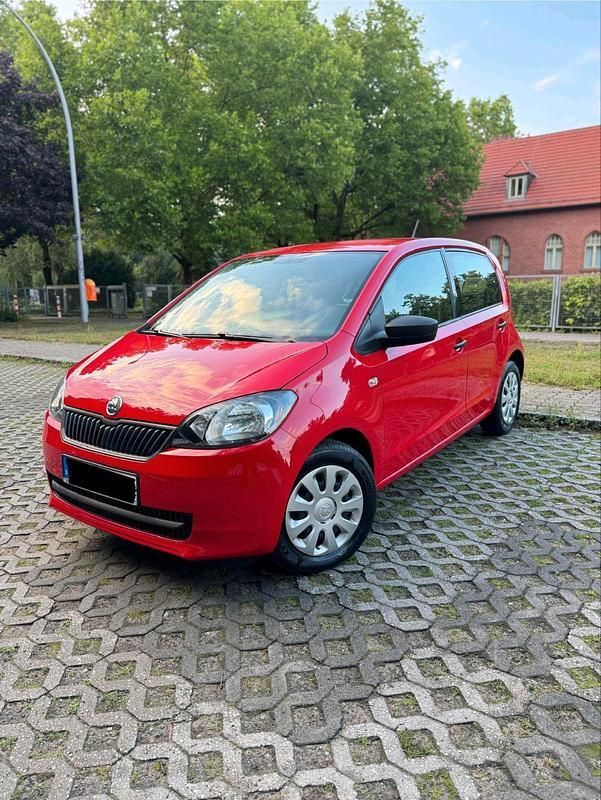 Rot Gebraucht 2014 Skoda Citigo Kleinwagen | 9.499 € (Fairer Preis) - Bild 1/4