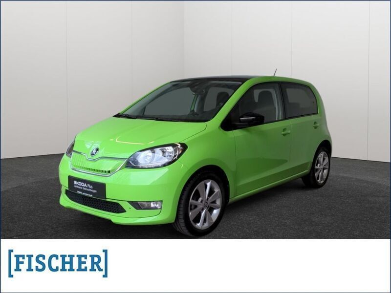 Gruen Gebraucht 2020 Skoda Citigo-e IV Style Kleinwagen | 14.570 € (Etwas zu teuer) - Bild 1/4