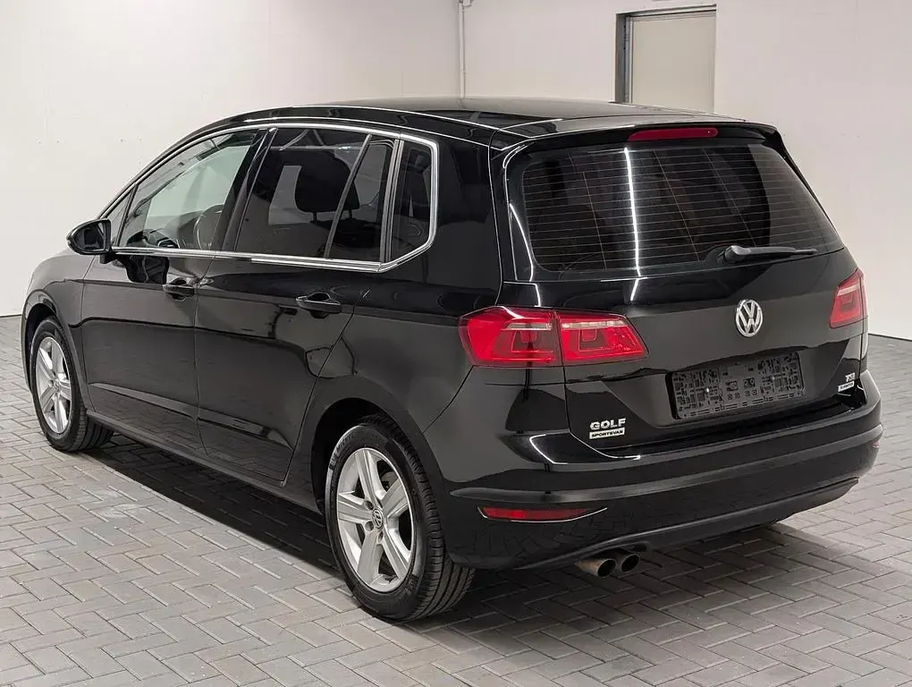Gebraucht VW Golf Sportsvan Highline 150 PS (110 kW) 2015 Schwarz Van / Kleinbus