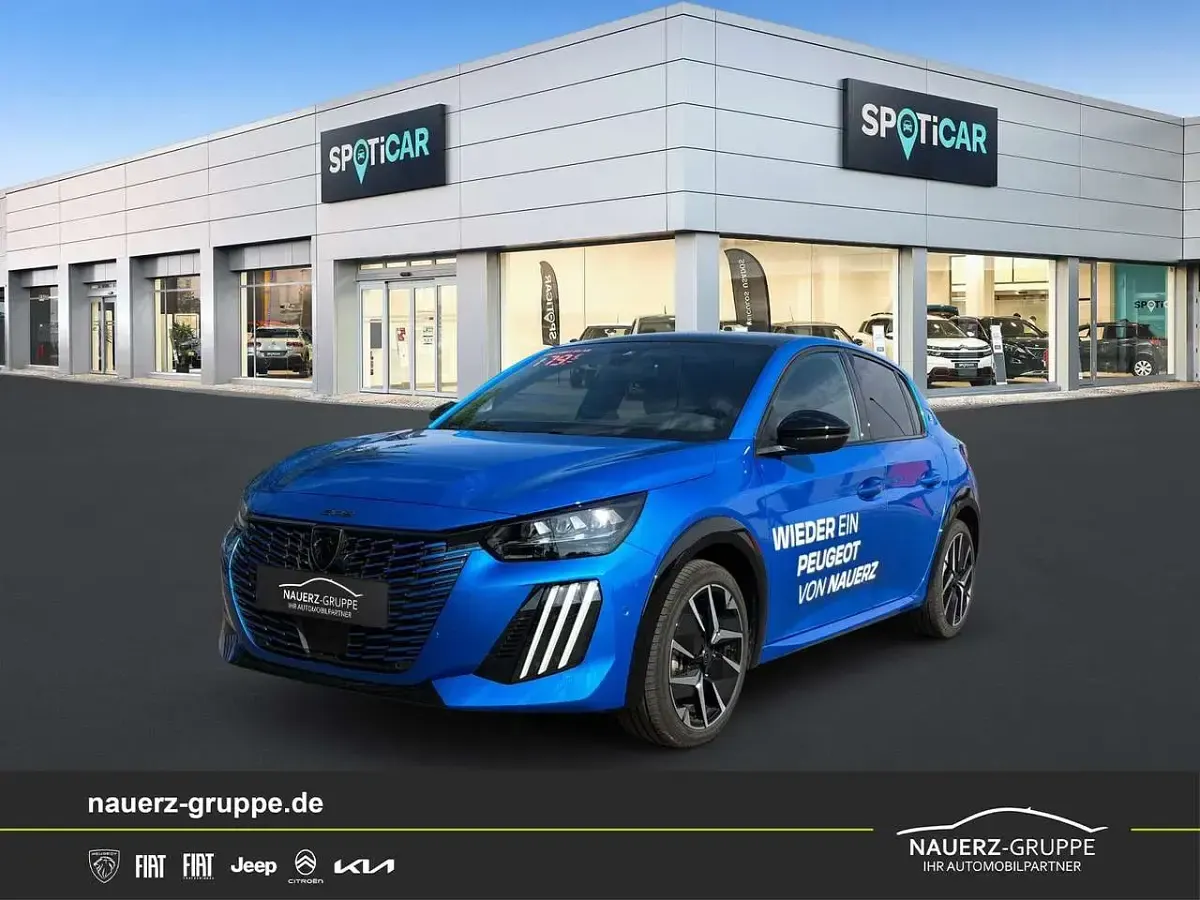Gebraucht Peugeot e-208 GTi 100 kW (136 PS) 2024 Blau Kleinwagen