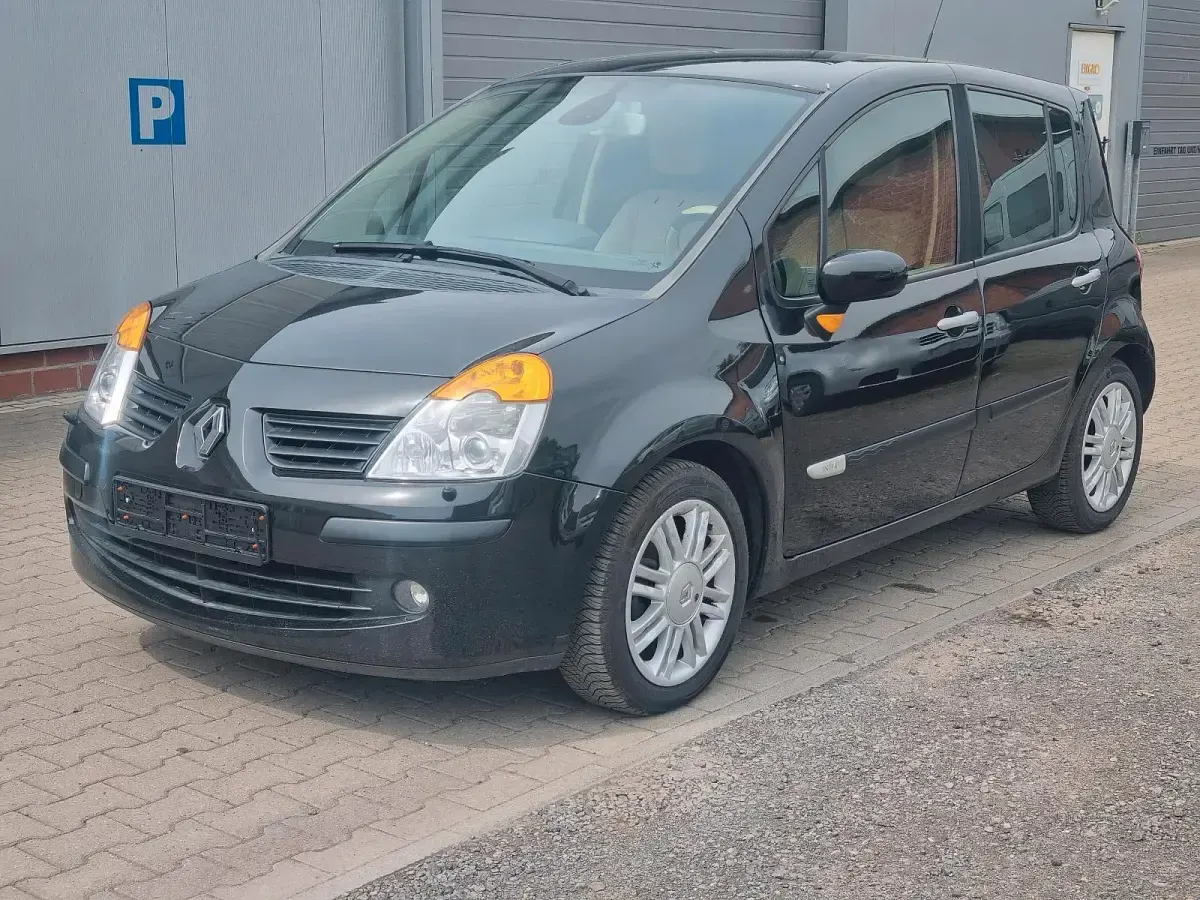 Brugt Renault Modus 112 HK (82 kW) 2005 Sort MPV
