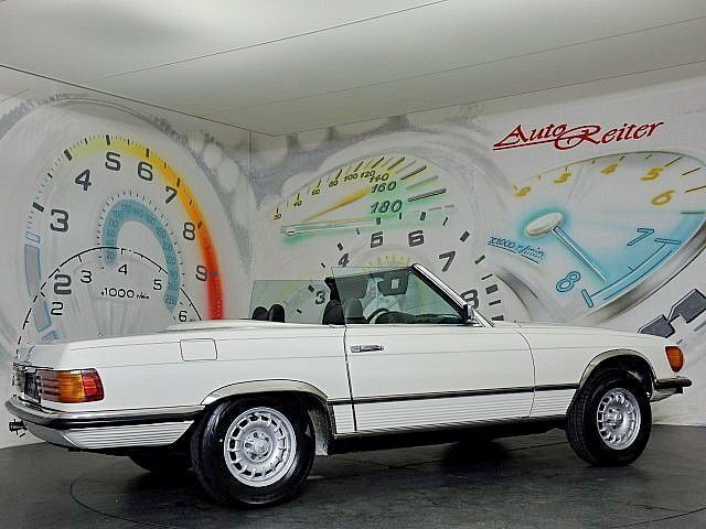 Gebraucht Mercedes SL450 218 PS (160 kW) 1973 Weiß Cabrio