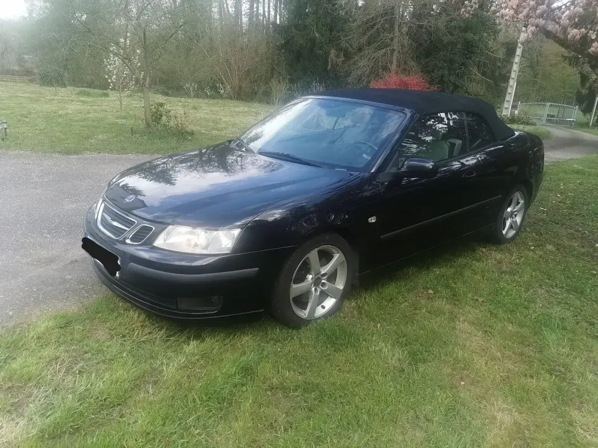 Gebraucht Saab 9-3 Cabriolet Vector 209 PS (153 kW) 2007 Schwarz Cabrio
