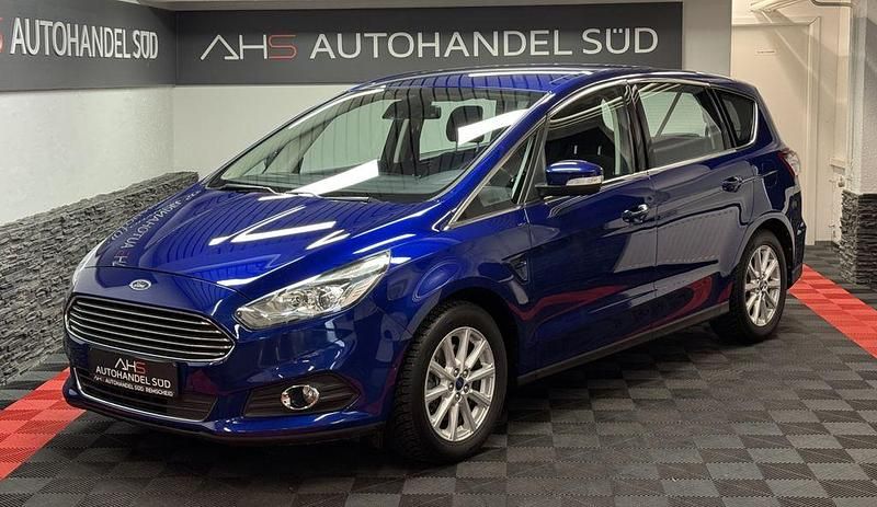 Gebraucht Ford S-MAX Titanium 150 PS (110 kW) 2016 Blau Van / Kleinbus