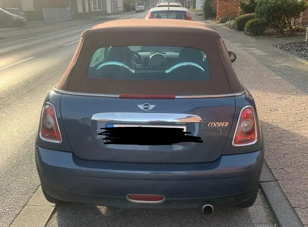 Gebraucht Mini Cooper Cabriolet 122 PS (89 kW) 2010 Blau Cabrio